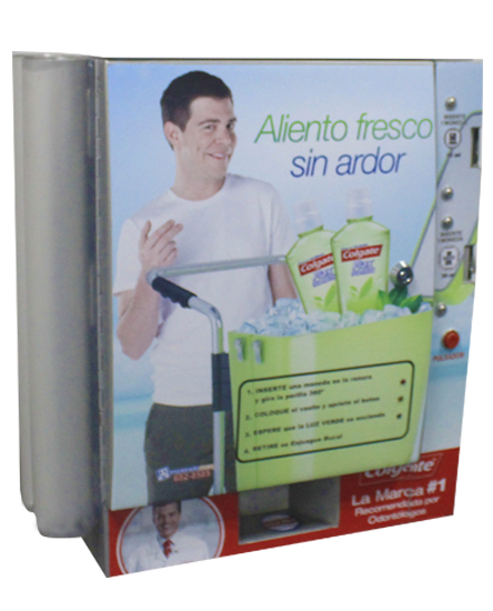 Máquina expendedora de preservativos